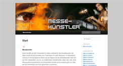 Desktop Screenshot of messekuenstler.kuenstler4u.de